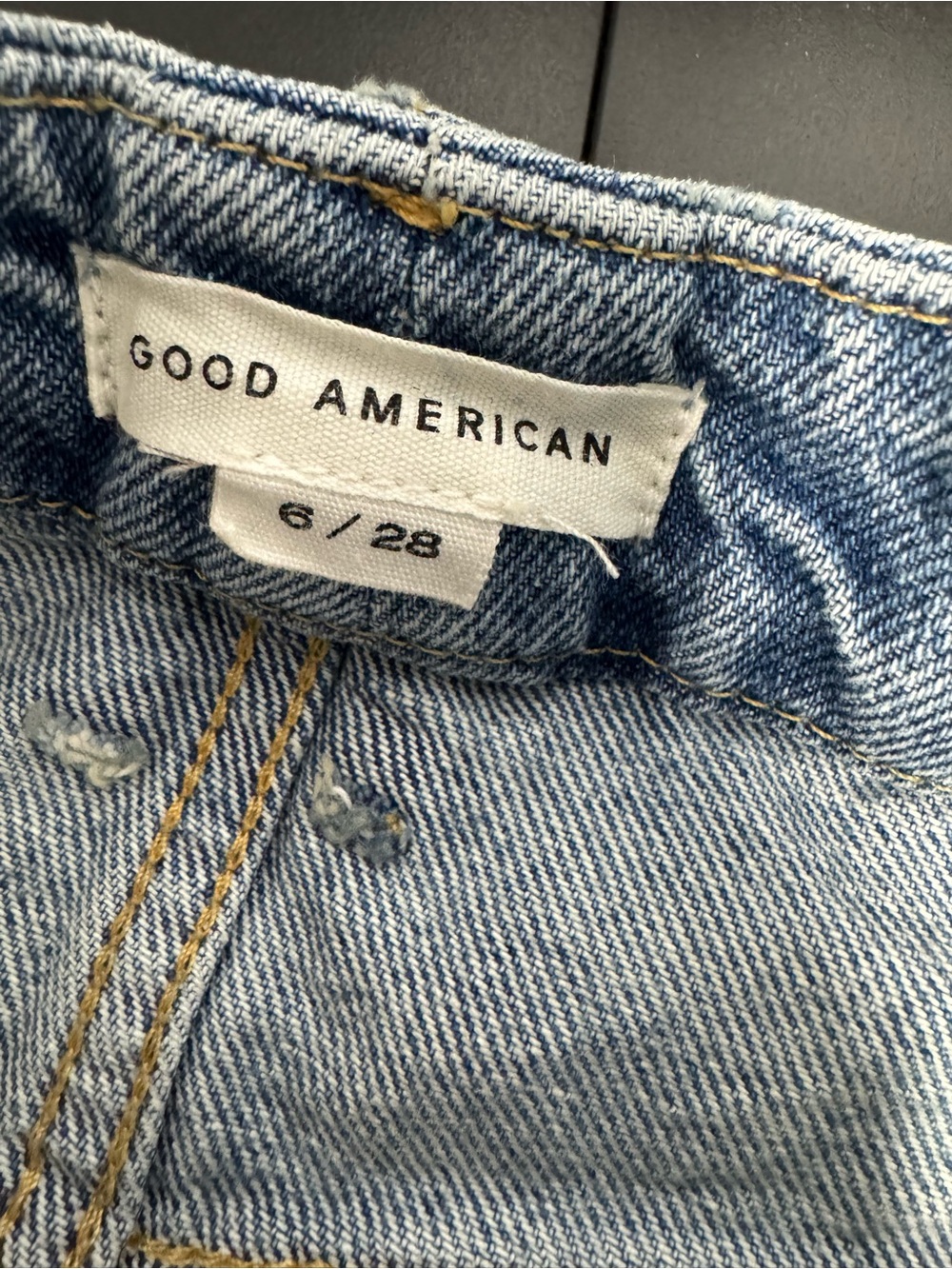 Good American Good Boy Straight Jean - Picture 4 of 7